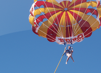 Parasailing at Mill Point - Accommodation Gold Coast