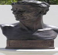 Adam Lindsay Gordon Bronze Bust - Accommodation Gold Coast