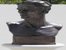 Adam Lindsay Gordon Bronze Bust - 1 Gold Coast 0