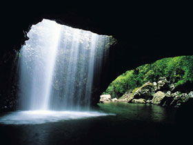 Natural Bridge, Springbrook National Park - Accommodation Gold Coast 0