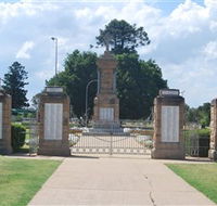 Warwick War Memorial and Gates - Accommodation Gold Coast
