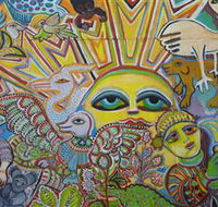 The Painting of Life by Mirka Mora - Accommodation Gold Coast