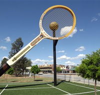 Barellans Big Tennis Racquet - 1 Gold Coast