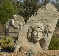 Heritage Sculptures at Pensioners Hill Lookout - Accommodation Gold Coast