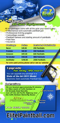 Elite 1 Paintball - Gold Coast 4U 9