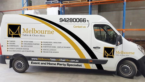 Melbourne Table & Chair Hire - Gold Coast 4U 1