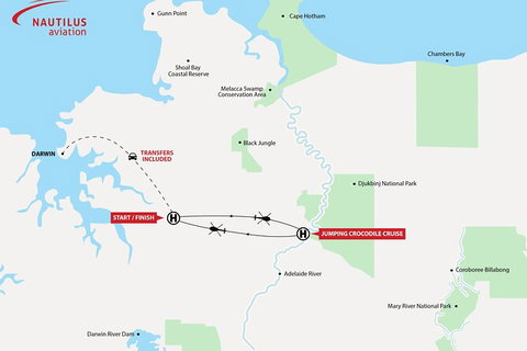 Adelaide River Jumping Crocodile Cruise With Roundtrip Helicopter From Darwin - 1 Gold Coast 3