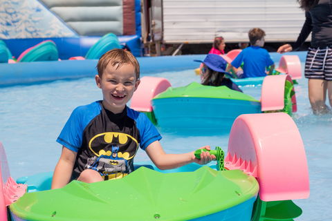Waterworld Central - Mobile Inflatable Waterpark - Accommodation Gold Coast 2