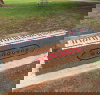 Piano Park Bench Moonta - Accommodation Gold Coast