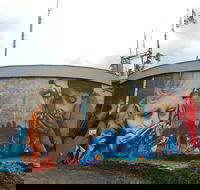 Willans Hill Water Tower Mural - Accommodation Gold Coast