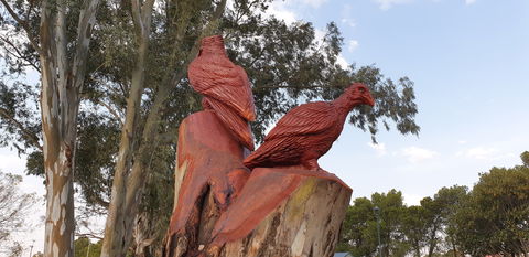 Chainsaw Tree Sculpture - Accommodation Gold Coast 1