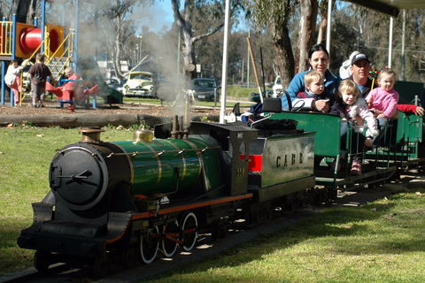Corowa Apex Miniature Steam Train - Accommodation Gold Coast 0