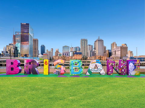 BRISBANE Sign - Accommodation Gold Coast 0