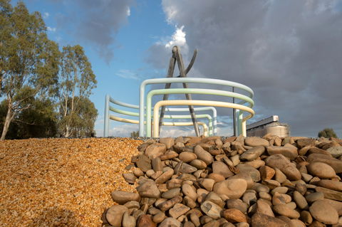 Lyrics, Landscapes And Lintels - Leeton Public Art Trail - 1 Gold Coast 2