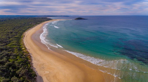 Tabourie Point Beach - Accommodation Gold Coast 0