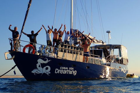 Coral Sea Dreaming: Overnight Dive, Snorkel And Sail Experience From Cairns - Accommodation Gold Coast 0