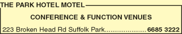 The Park Hotel Motel - Gold Coast 4U 9