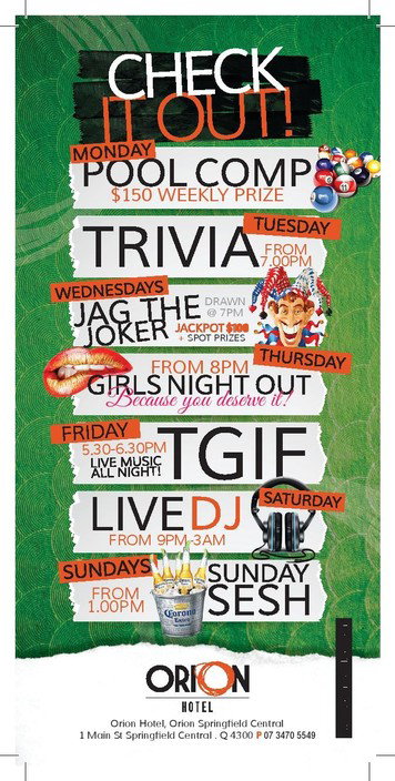 Orion Hotel - 1 Gold Coast 8