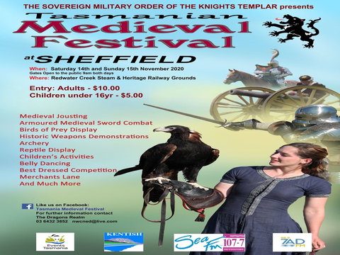 Sheffield Tasmania Medieval Festival 2020 - Accommodation Gold Coast 0