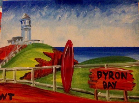 Brush And Sip Course: Australian Landscapes - Accommodation Gold Coast 0