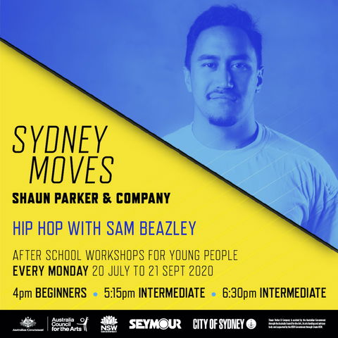 Sydney Moves - Intermediate Hip Hop With Sam Beazley - Accommodation Gold Coast 0