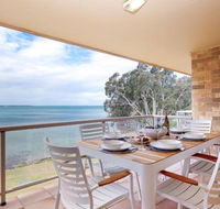 3 Pelican Sands 83 Soldiers Point Rd stunning waterfront unit with magical water views  air conditioning - Accommodation Gold Coast