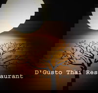 D'Gusto Thai Restaurant - Accommodation Gold Coast
