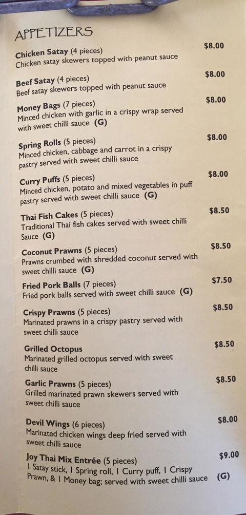 Joy Thai Restaurant - Gold Coast 4U 3