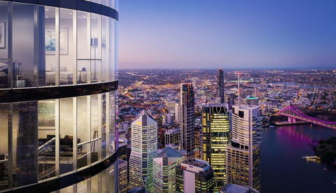 Arise Brisbane Skytower - Accommodation Gold Coast 1