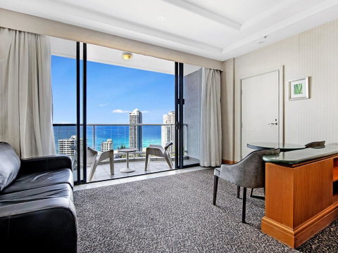 Gold Tower 20th Level Dual Key Ocean View - Accommodation Gold Coast 2