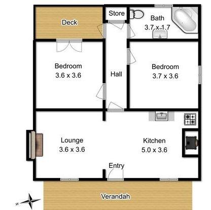 Kerrellie Cottages 2, 4 & 8 Reid Street - Accommodation Gold Coast 12