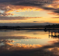 Reflections on Merimbula Lake - Accommodation Gold Coast