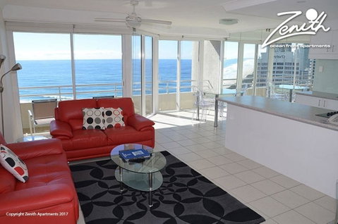 Zenith Ocean Front Apartments - Accommodation Gold Coast 3