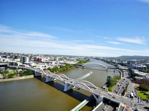 CBD 1 Bed Apt With Riverview - Accommodation Gold Coast 0