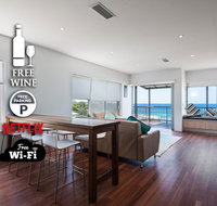 2BR Coolum Beachfront  180 Views  Wine Netflix - Accommodation Gold Coast