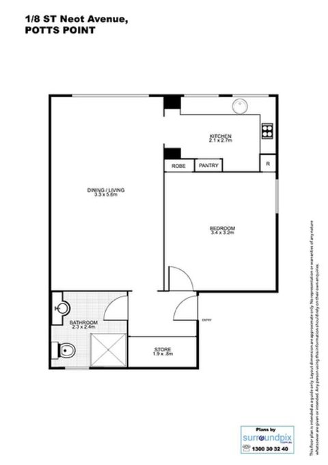 Art Deco In The Cul-de-Sac - Spacious Executive 1BR Potts Point Apartment In Quiet Cul-de-Sac - Accommodation Gold Coast 3