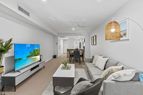Modern 2B2B Suit Only 10mins To Airport N Southbank - Accommodation Gold Coast 3