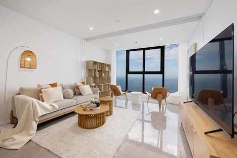 Panoramic Sea View Spectacular Vista Highrise 2BR - Accommodation Gold Coast 0