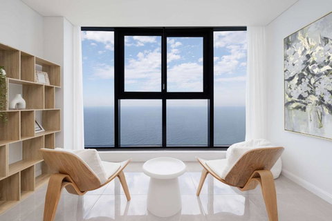 Panoramic Sea View Spectacular Vista Highrise 2BR - Accommodation Gold Coast 2