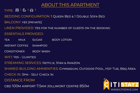 Perfectly Located Modern Apartment - Canberra CBD - Accommodation Gold Coast 2
