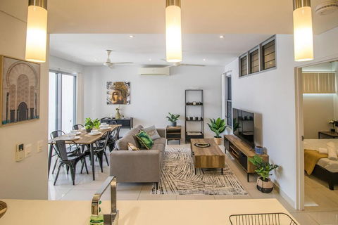 ZEN CENTRAL CBD - Affordable 3-Bdrm Apt In The Heart Of Darwin City - Accommodation Gold Coast 0