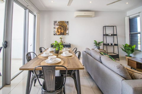 ZEN CENTRAL CBD - Affordable 3-Bdrm Apt In The Heart Of Darwin City - Accommodation Gold Coast 3