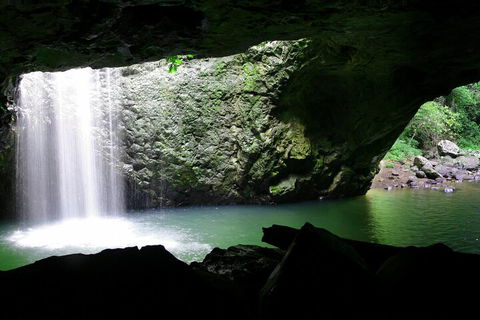 Natural Bridge & Springbrook Waterfalls Tour + Hot Air Balloon With Breakfast - Accommodation Gold Coast 2