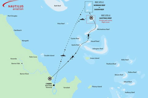 Great Barrier Reef Scenic Helicopter Tour And Cruise From Cairns - Accommodation Gold Coast 4