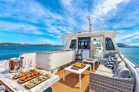 Vivid 90-Minute Sydney Harbour Intimate Catamaran Cruise With Canapes - Accommodation Gold Coast 4