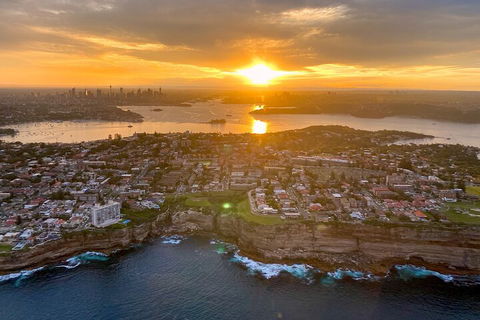 Private Sunset Helicopter Flight Over Sydney & Beaches For 2 Or 3 - 30 Minutes - Accommodation Gold Coast 3