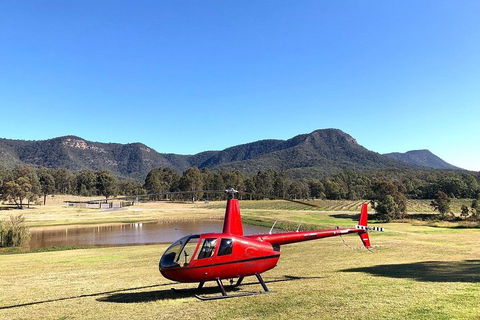 Private Helicopter Flight To Hunter Valley With A La Carte Lunch - For 2 - Accommodation Gold Coast 2